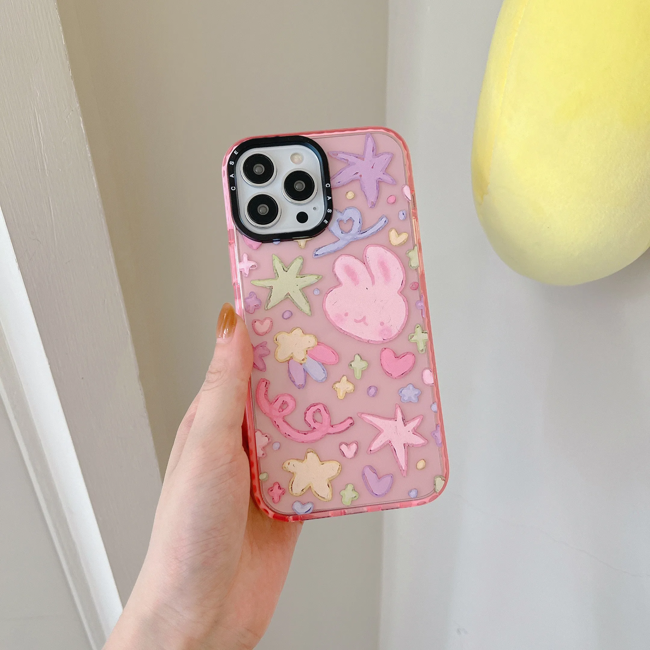 Cute Cartoon Pink Rabbit Frog Phone Cases For iPhone 13 12 11 Pro Max XR XS MAX X 7/8Plus Lady Girl Shockproof Soft Shell Coque
Cute Cartoon Pink Rabbit Frog Phone Cases For iPhone 13 12 11 Pro Max XR XS MAX X 7/8Plus Lady Girl Shockproof Soft Shell Coque