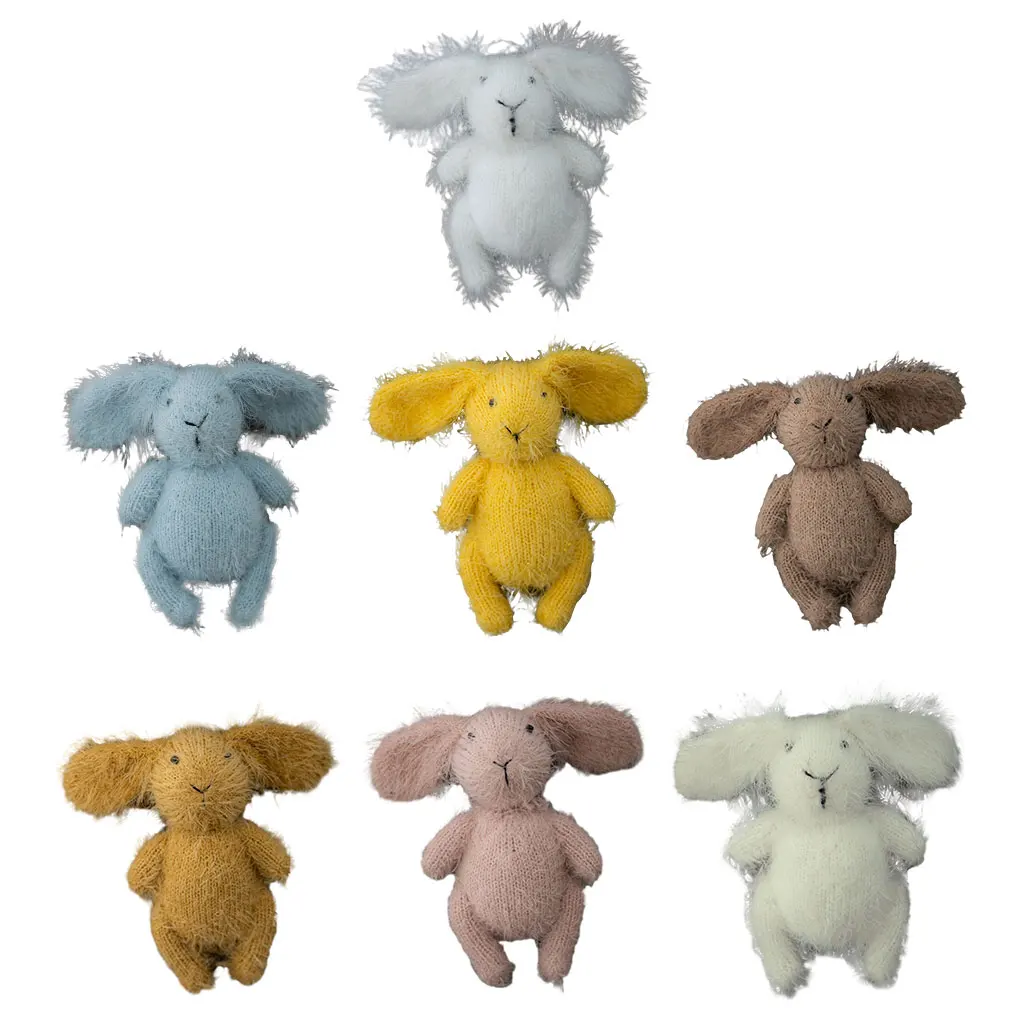 1 2 3 Photography Props Baby Handmade Crochet Rabbit Toy Bunny Stuffed Knitted Doll For Studio Shooting Accessories type3
1 2 3 Photography Props Baby Handmade Crochet Rabbit Toy Bunny Stuffed Knitted Doll For Studio Shooting Accessories type3