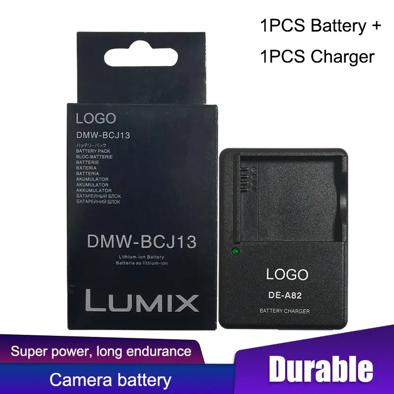 

DMW-BCJ13 BCJ13 BP-DC10 BPDC10 Camera Battery For Durable Lumix DMC-LX5 LX5GK LX5K LX5W LX7 LX7GK + DE-A82 Charger