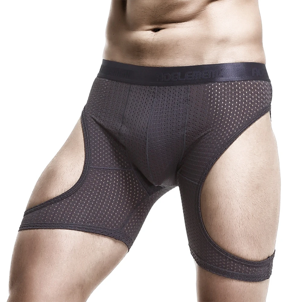 Mens Underwear Mesh Boxers Anti-Abrasive Leg Underpants Hollow Out Lengthening Male Panties Sports Breathbale Shorts Briefs
Mens Underwear Mesh Boxers Anti-Abrasive Leg Underpants Hollow Out Lengthening Male Panties Sports Breathbale Shorts Briefs