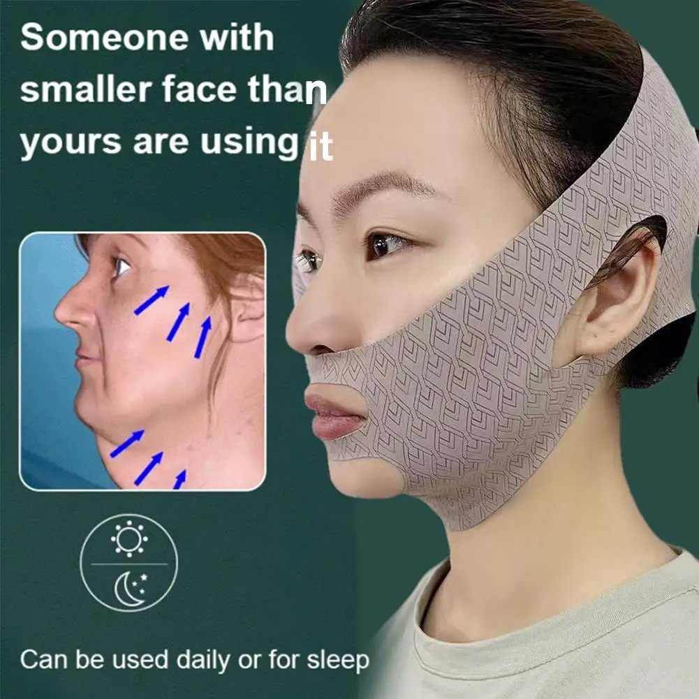 

Подбородок щек похудение бандаж V линии Лифтинг Маска V шейпер лифтинг лица маска для сна против морщин ремешок для красоты здоровья