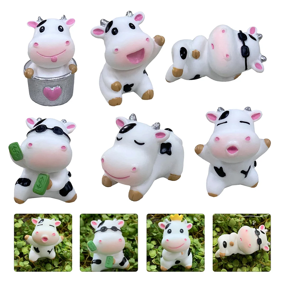 Cow Car Figurines Figurine Miniature Decor Year Ox Resin New Animals Accessory Animal Microlandscape Decoration Figure Statue
Cow Car Figurines Figurine Miniature Decor Year Ox Resin New Animals Accessory Animal Microlandscape Decoration Figure Statue