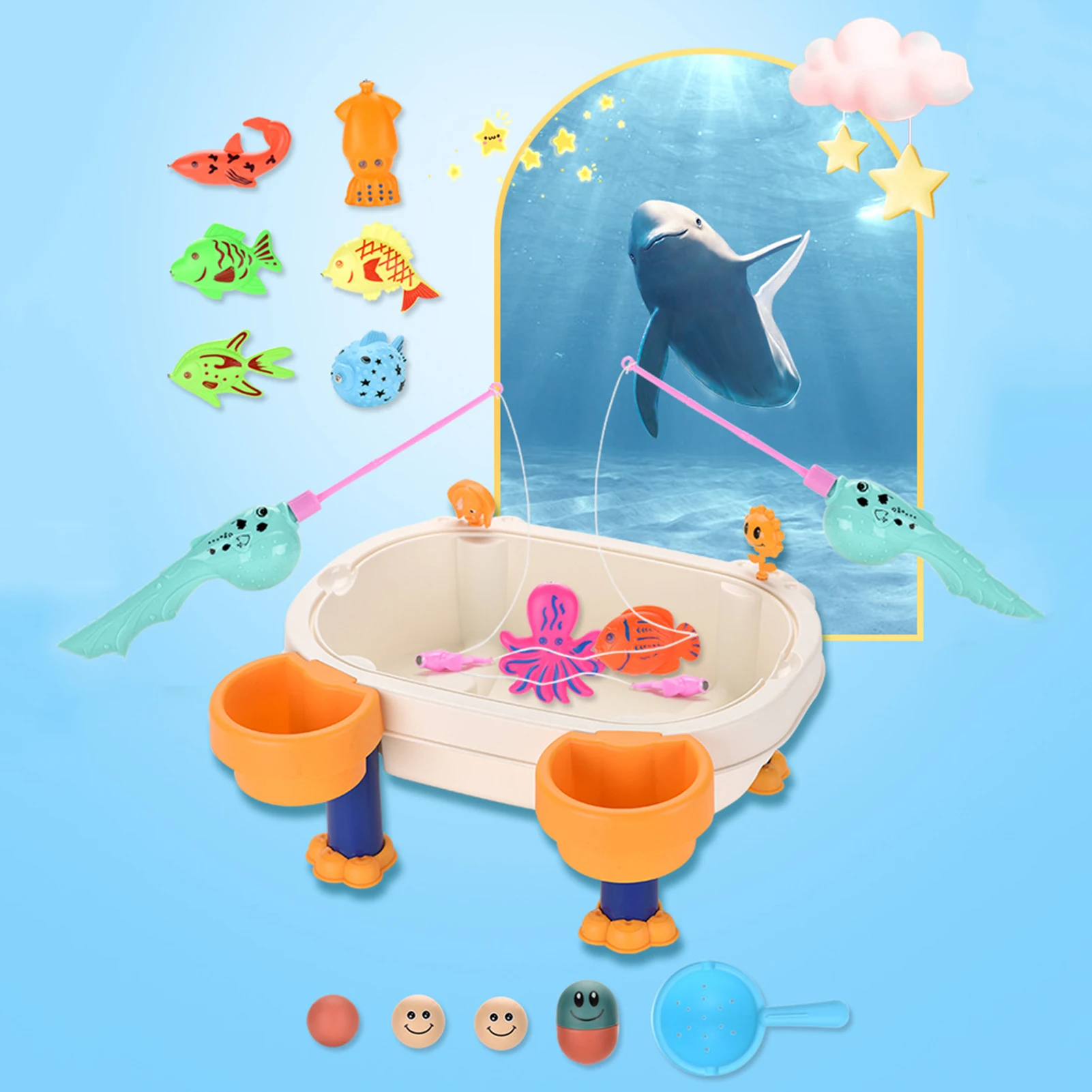 Summer Sand And Water Table Box Baby Kids Children Outdoor Beach Magnet Fishing Toys Interactive Family Educational Play Set
Summer Sand And Water Table Box Baby Kids Children Outdoor Beach Magnet Fishing Toys Interactive Family Educational Play Set