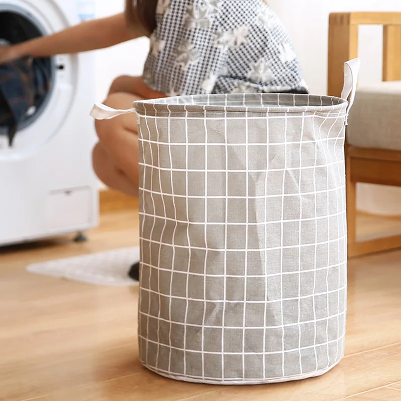 Round Foldable Dirty Clothes Fabric Cotton Linen Storage Bucket Animal Toy Home Household Basket Clothes Basket Home Organizer
Round Foldable Dirty Clothes Fabric Cotton Linen Storage Bucket Animal Toy Home Household Basket Clothes Basket Home Organizer
