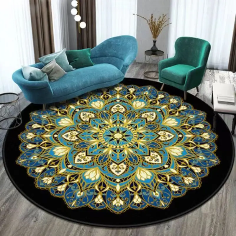 Decor Rugs Non-slip Mandala Style Colorful Floral Pattern Rug Floor Mat Living Room Bathroom Kitchen Living Room Bedroom Carpet
Decor Rugs Non-slip Mandala Style Colorful Floral Pattern Rug Floor Mat Living Room Bathroom Kitchen Living Room Bedroom Carpet