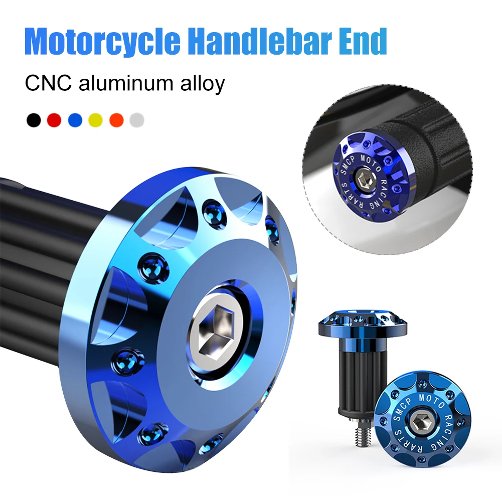 Motorcycle Handlebar End Plug Aluminum Alloy Bar End Plug for 16-18mm Handlebar Grip Cap Slider Dirt Bike Motorbike Accessories
Motorcycle Handlebar End Plug Aluminum Alloy Bar End Plug for 16-18mm Handlebar Grip Cap Slider Dirt Bike Motorbike Accessories