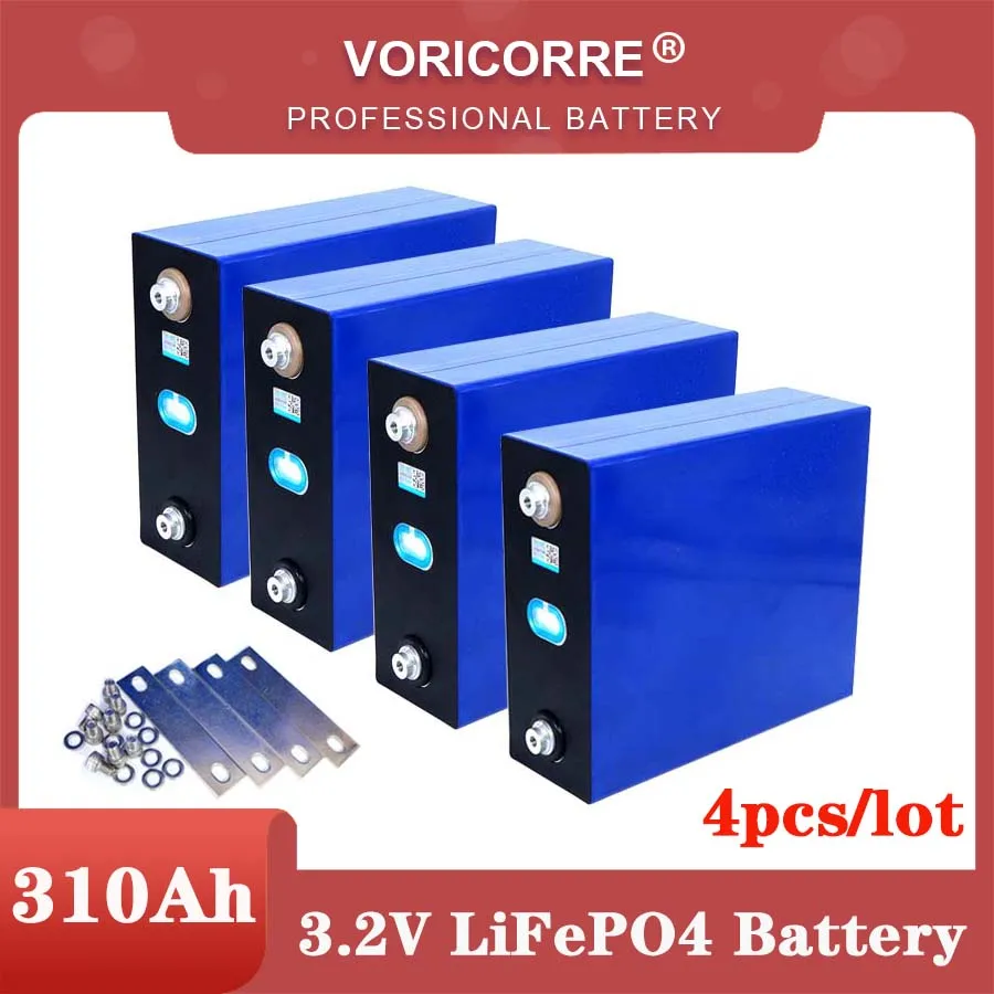 VariCore 4pcs 3.2v 310Ah 280Ah 200Ah 105Ah Lifepo4 Rechargeable Battery Lithium Iron Phosphate Solar Cell 12v 24v 36v Tax Free
VariCore 4pcs 3.2v 310Ah 280Ah 200Ah 105Ah Lifepo4 Rechargeable Battery Lithium Iron Phosphate Solar Cell 12v 24v 36v Tax Free