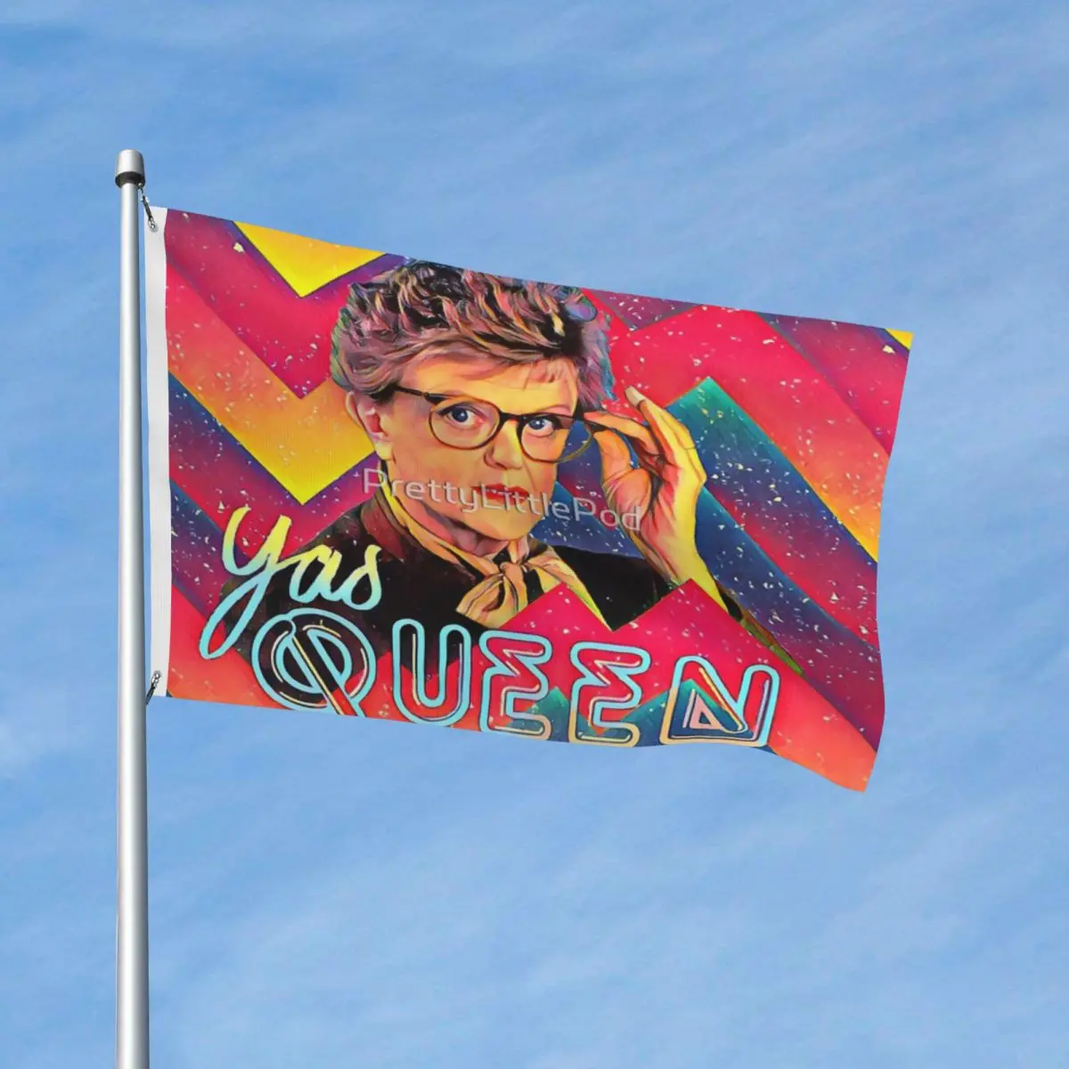 Yas To The Queen Jessica Fletcher Flag Decor Modern Easy To Hang Fade Resistant Lightweight Bright
Yas To The Queen Jessica Fletcher Flag Decor Modern Easy To Hang Fade Resistant Lightweight Bright