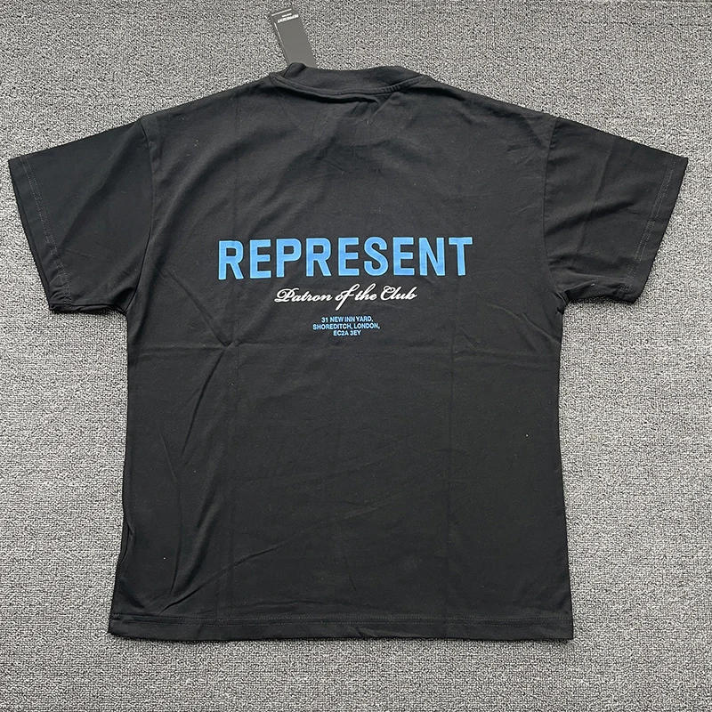 Футболка с коротким рукавом для мужчин и женщин, стильная Винтажная футболка с логотипом владельца клуба, цвет зеленый/синий 
Футболка с коротким рукавом для мужчин и женщин, стильная Винтажная футболка с логотипом владельца клуба, цвет зеленый/синий