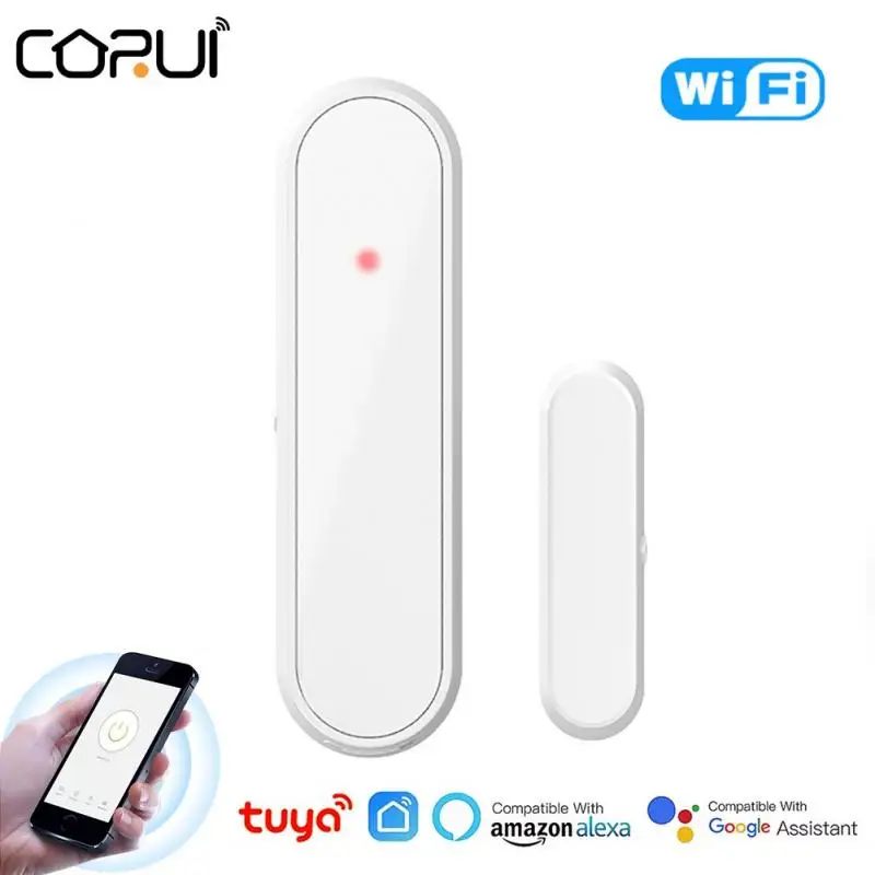 Tuya Wifi Smart Door Window Sensor Support Remote Control Smart Home Security Alarm System Work With Google Assisant Aleax IFTT
Tuya Wifi Smart Door Window Sensor Support Remote Control Smart Home Security Alarm System Work With Google Assisant Aleax IFTT