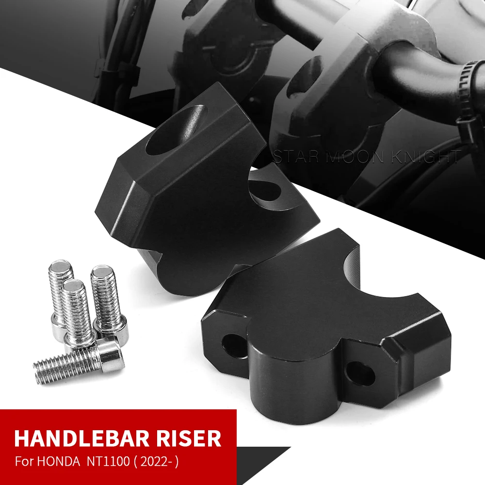 For HONDA NT1100 NT 1100 2022 2023 - Motorcycle Handle Bar Riser Clamp Extend Handlebar Adapter Mount
For HONDA NT1100 NT 1100 2022 2023 - Motorcycle Handle Bar Riser Clamp Extend Handlebar Adapter Mount