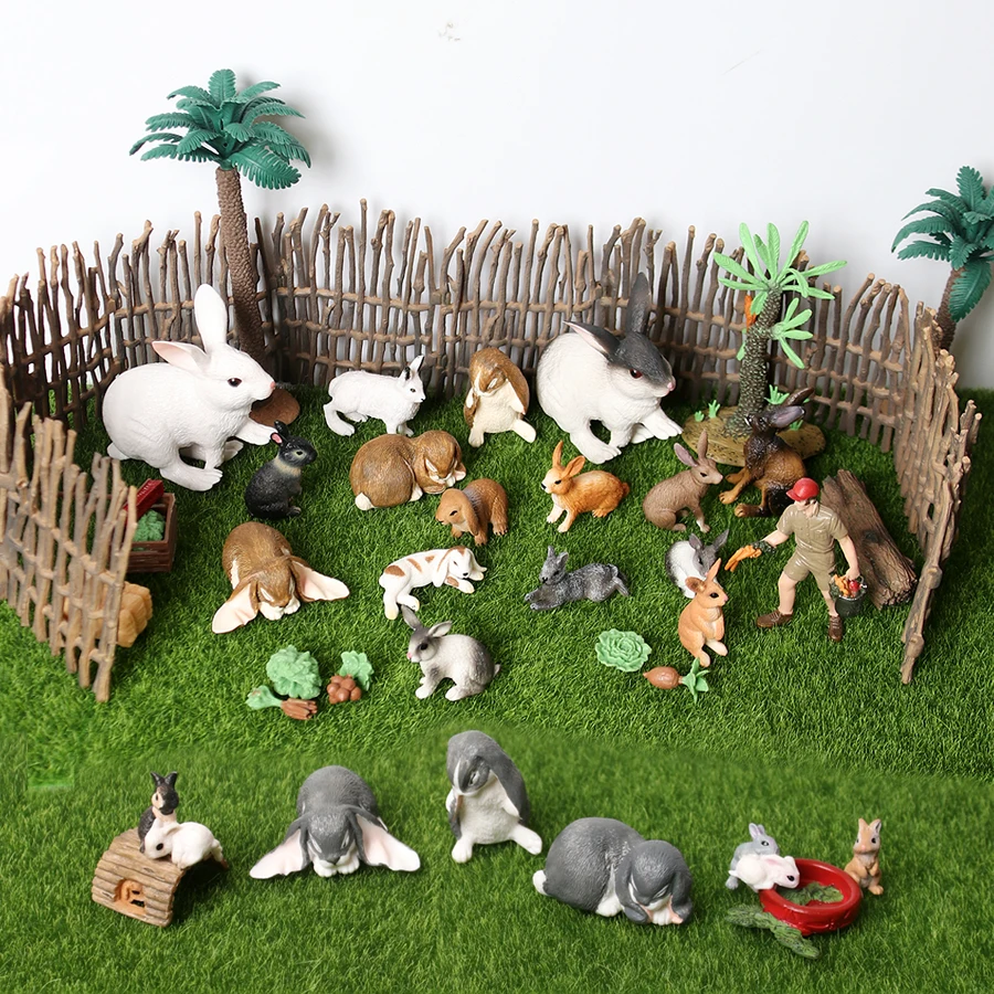 Lovely Farm Rabbit Figures Lop Bunny Toys Figurines,Hare Animal Toy Cake Topper Party Favor Garden Decor for Kids Toddlers
Lovely Farm Rabbit Figures Lop Bunny Toys Figurines,Hare Animal Toy Cake Topper Party Favor Garden Decor for Kids Toddlers