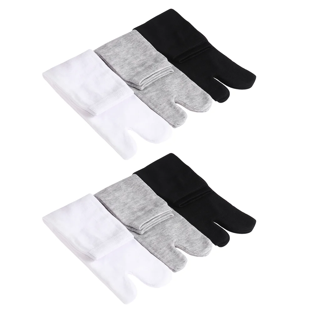 

Носки Tabi, универсальные удобные противоскользящие чулки, дышащие хлопковые домашние тапочки с двумя пальцами в японском стиле