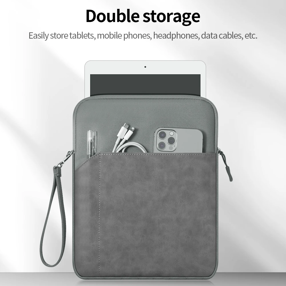 Tablet Inner Case Bag for iPad 10.2 Air 5/4 10.9 inch Sleeve 7.9 9.7 Pro 10.5 11 Inch for Huawei Samsung7.9~8.4 9.7~10.8 inch
Tablet Inner Case Bag for iPad 10.2 Air 5/4 10.9 inch Sleeve 7.9 9.7 Pro 10.5 11 Inch for Huawei Samsung7.9~8.4 9.7~10.8 inch