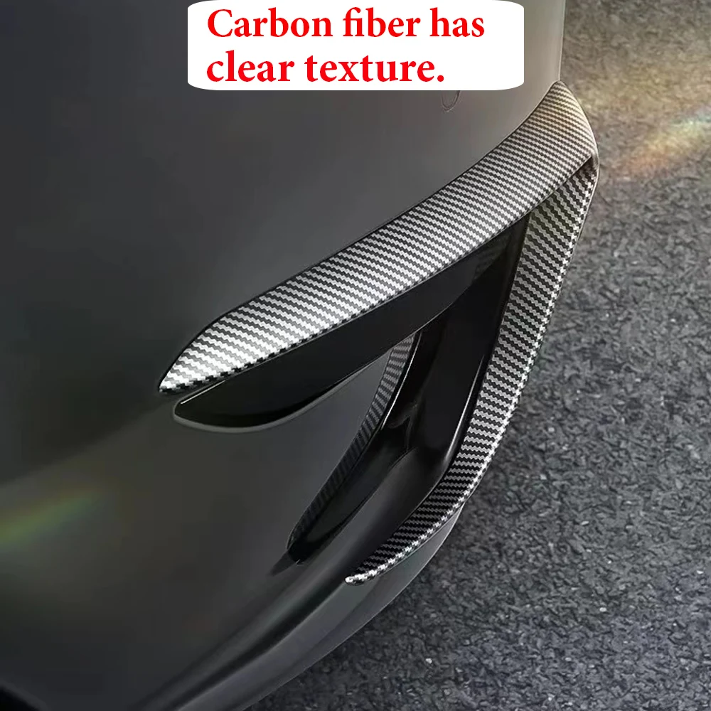 2PCS ABS Glossy Black Fog Lamp Trim Carbon Look Blade Trim Light Upgrade Front Fog Lamp Eyebrow Wind Knife For Tesla Model 3 Y
2PCS ABS Glossy Black Fog Lamp Trim Carbon Look Blade Trim Light Upgrade Front Fog Lamp Eyebrow Wind Knife For Tesla Model 3 Y