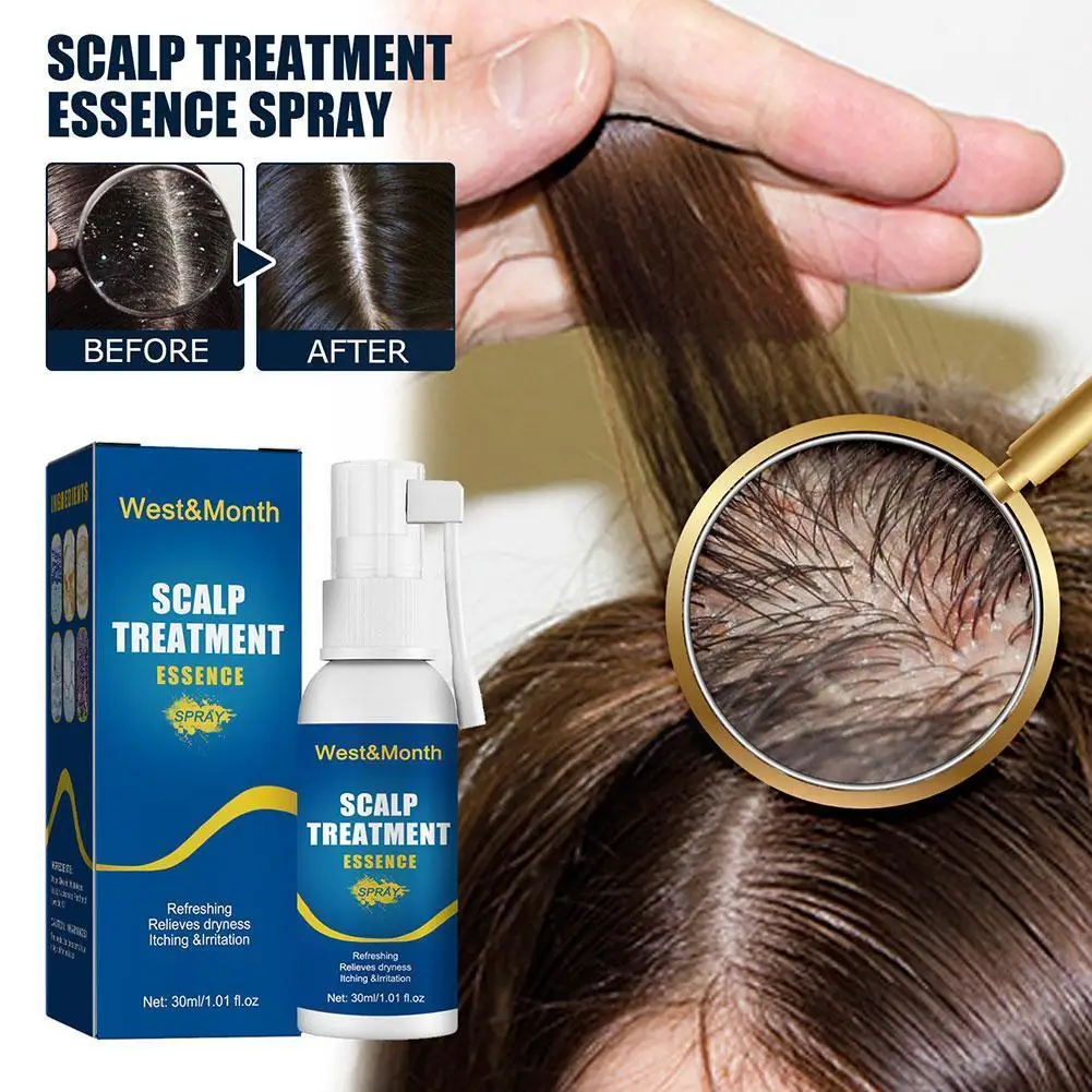 Powerful Serum Spray Anti Hair Loss Treatment Essence Oil Repair Nourish Hair Roots Regrowth Hair For Men Women 30ml G6S4
Powerful Serum Spray Anti Hair Loss Treatment Essence Oil Repair Nourish Hair Roots Regrowth Hair For Men Women 30ml G6S4
