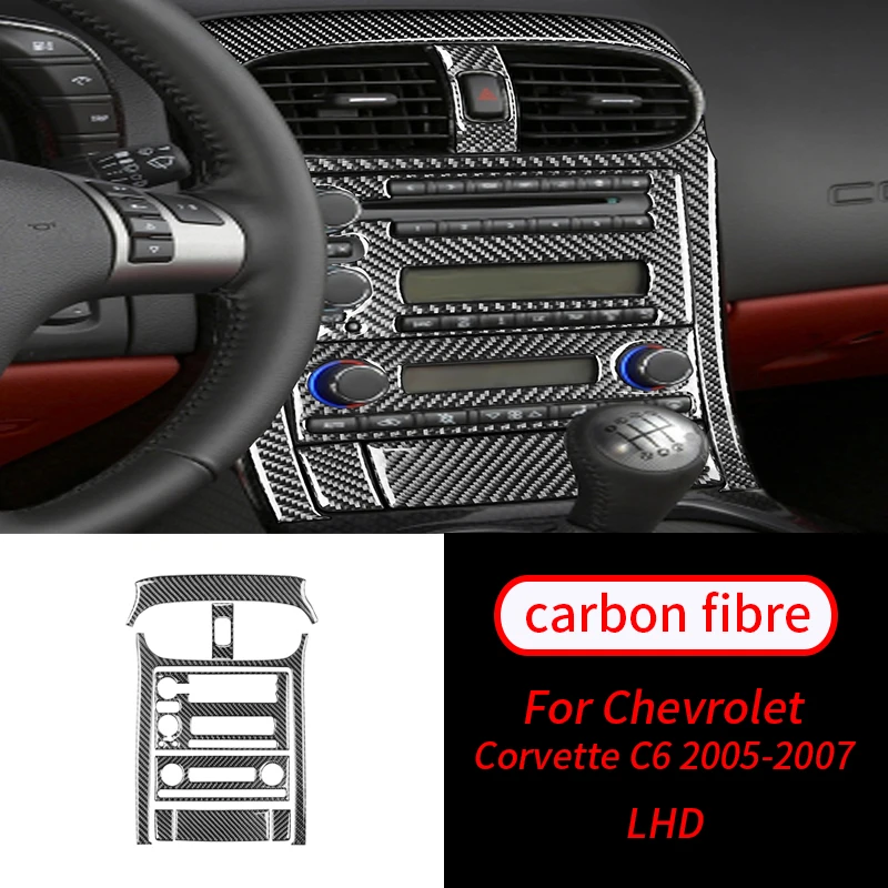 For Chevrolet Corvette C6 2005-2007 8PCS Real Carbon Fiber Interior Central Console Panel Trim Car Interior Accessories
For Chevrolet Corvette C6 2005-2007 8PCS Real Carbon Fiber Interior Central Console Panel Trim Car Interior Accessories