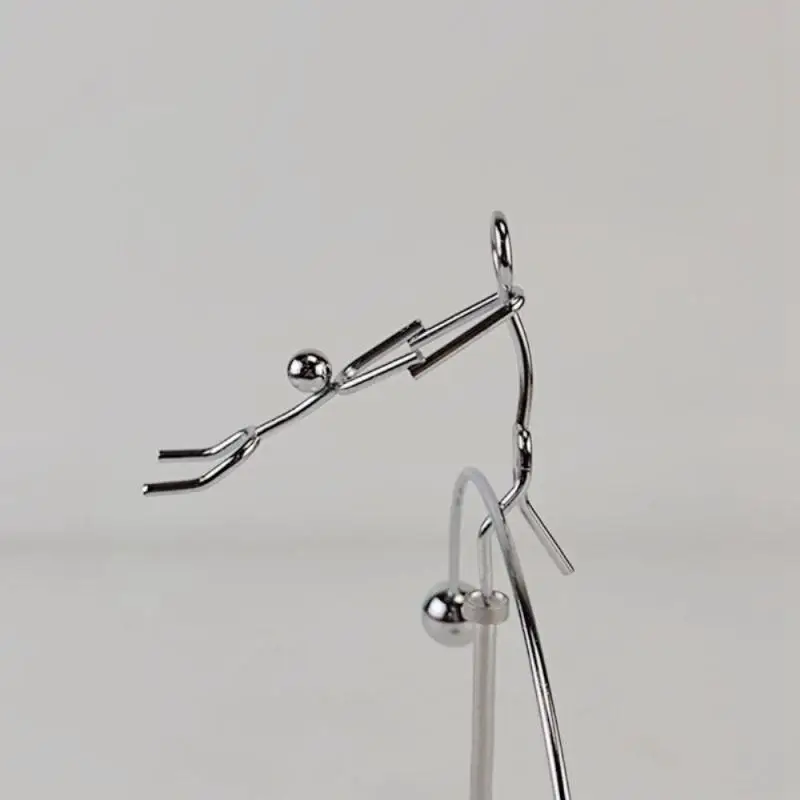 Double Dance Balance Pendulum Gymnastics Little Iron Man Decoration Desktop Decoration Crafts Newton Pendulum Balance Ball 
Double Dance Balance Pendulum Gymnastics Little Iron Man Decoration Desktop Decoration Crafts Newton Pendulum Balance Ball