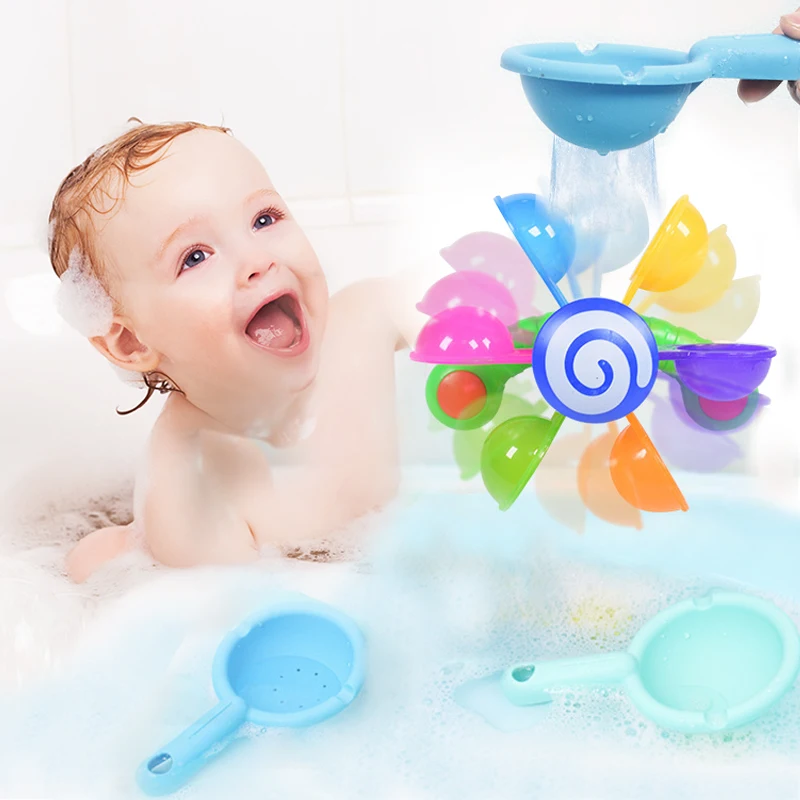 Baby Bath Toys Colorful Waterwheel Bathing Sucker Bathtub Water Spray Play Set Shower Sprinkler Toy For Kids Toddler Children
Baby Bath Toys Colorful Waterwheel Bathing Sucker Bathtub Water Spray Play Set Shower Sprinkler Toy For Kids Toddler Children