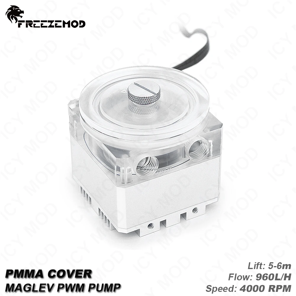 FREEZEMOD DDC maglevu PWM водяной насос поддерживает встроенный подъем резервуара для воды 5-6 м для OD60mm резервуар для воды
FREEZEMOD DDC maglevu PWM водяной насос поддерживает встроенный подъем резервуара для воды 5-6 м для OD60mm резервуар для воды