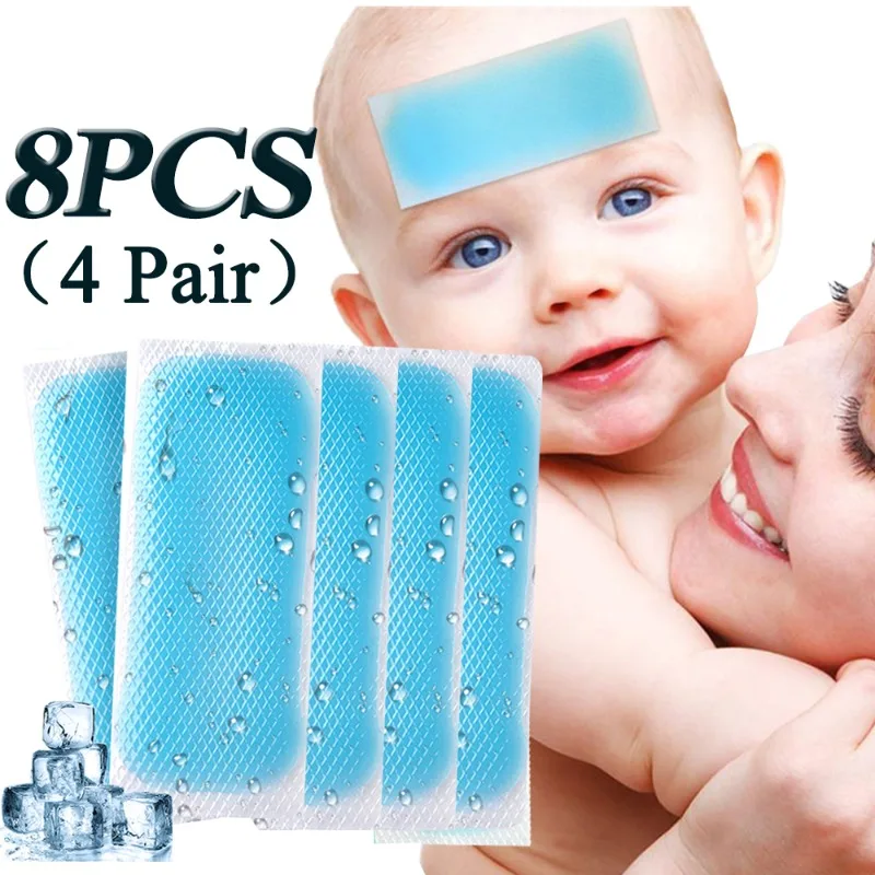 8/2PCS Ice Cooling Patch For Fever Discomfort Forehead Strips Relief Headache Pain Baby Kids Adults Sticker 
8/2PCS Ice Cooling Patch For Fever Discomfort Forehead Strips Relief Headache Pain Baby Kids Adults Sticker