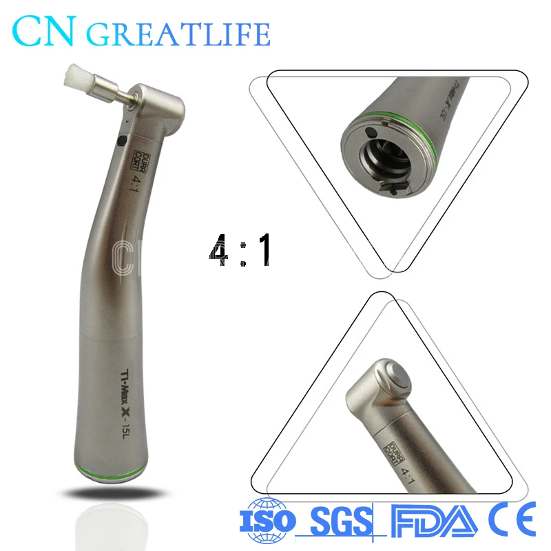 Nsk Ti Max X-15l 4:1 Dental Handpiece Nsk Dental Low Speed Handpiece Led Contra Angle Handpiece 
Nsk Ti Max X-15l 4:1 Dental Handpiece Nsk Dental Low Speed Handpiece Led Contra Angle Handpiece