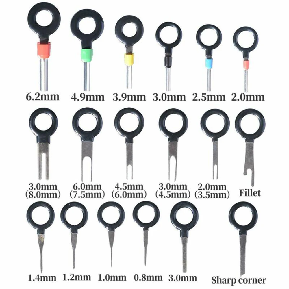 New Practical Supplies Useful Pin Ejector Terminal Tools Automotive Kit Puller Removal Set Wire 70Pcs Auto Car
New Practical Supplies Useful Pin Ejector Terminal Tools Automotive Kit Puller Removal Set Wire 70Pcs Auto Car