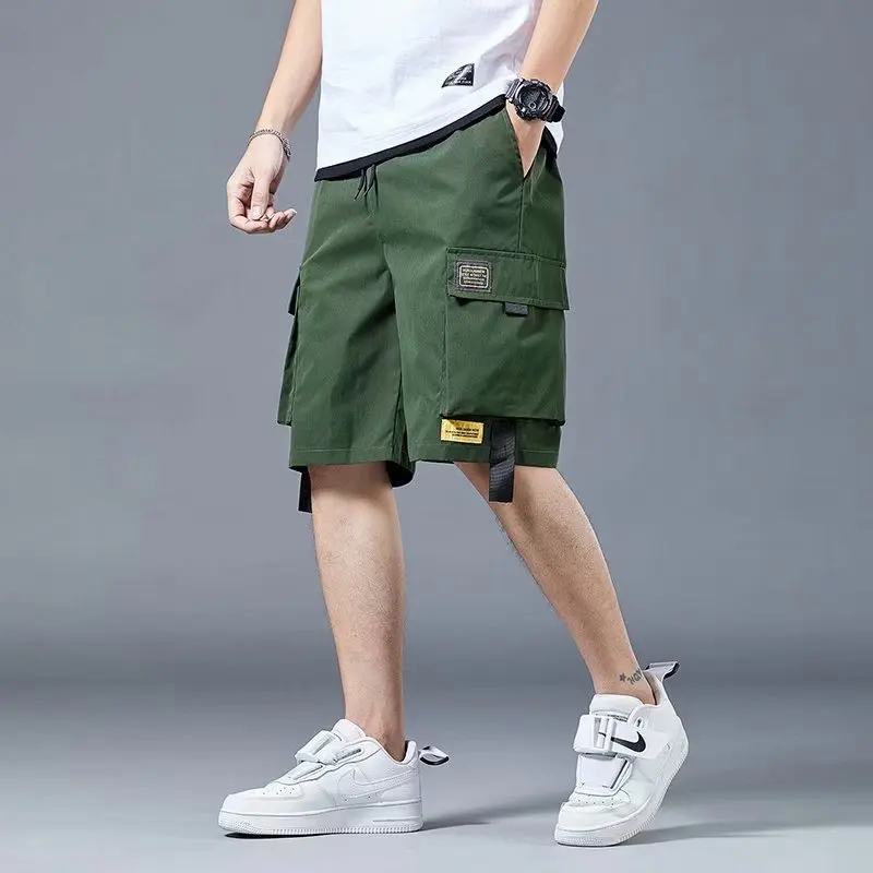 New Shorts Men's Summer Fashionable Loose Five-Point Outer Wear Cropped Trousers Leisure Cargo Sports Pants Men
New Shorts Men's Summer Fashionable Loose Five-Point Outer Wear Cropped Trousers Leisure Cargo Sports Pants Men