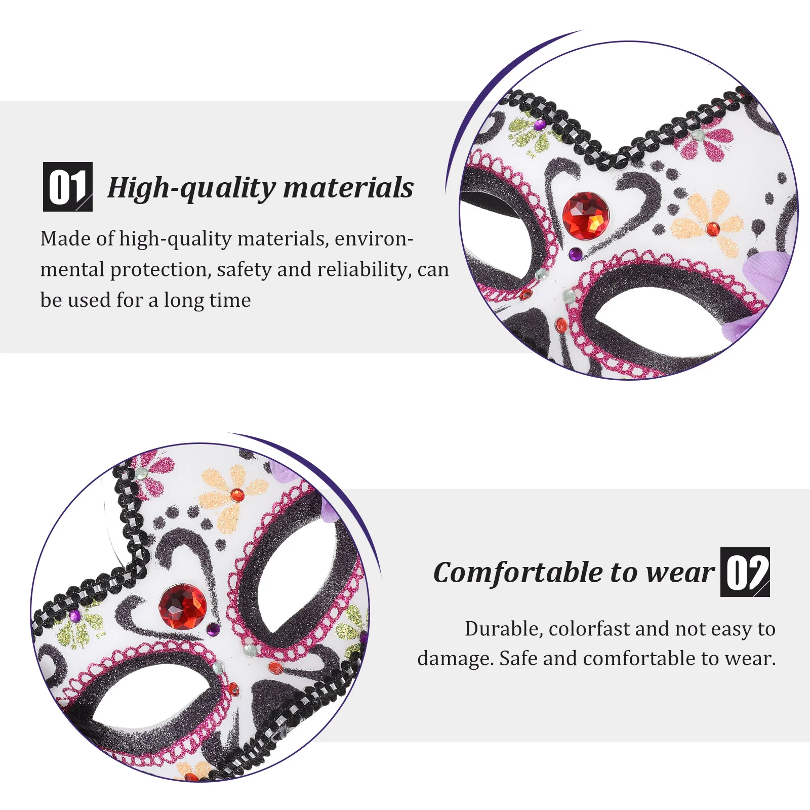 Costumes Eye-catching Ghost Mask Decorative Kids Patch Clothing Face Halloween Party Plastic Stylish Child
Costumes Eye-catching Ghost Mask Decorative Kids Patch Clothing Face Halloween Party Plastic Stylish Child