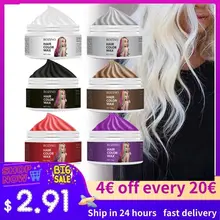 Hair Dye Thermochromic Color Changing Dye Gray Hair Color Cream Thermo Sensing Shade Shifting Hair Color Wax Hair Styling
