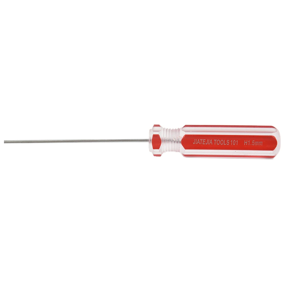 Hand Tools Hexagon Screwdriver Models Silver+Red Single Flat Head Hex Steel Toys 1.5mm-6.0mm 1Pc Color Bar Batch
Hand Tools Hexagon Screwdriver Models Silver+Red Single Flat Head Hex Steel Toys 1.5mm-6.0mm 1Pc Color Bar Batch
