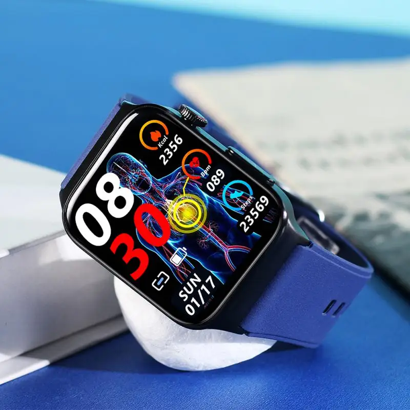 Aubess New Blood Glucose Smart Watch Men ECG Monitor Blood Pressure Body Temperature Smartwatch IP68 Waterproof Fitness Tracker
Aubess New Blood Glucose Smart Watch Men ECG Monitor Blood Pressure Body Temperature Smartwatch IP68 Waterproof Fitness Tracker