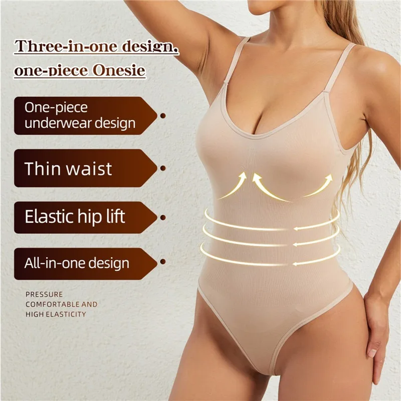 Seamless Shapewear Bodysuit Women Tummy Control Body Shaper Colombianas Waist Trainer Ladies Sexy Thong Slimming Underwear
Seamless Shapewear Bodysuit Women Tummy Control Body Shaper Colombianas Waist Trainer Ladies Sexy Thong Slimming Underwear