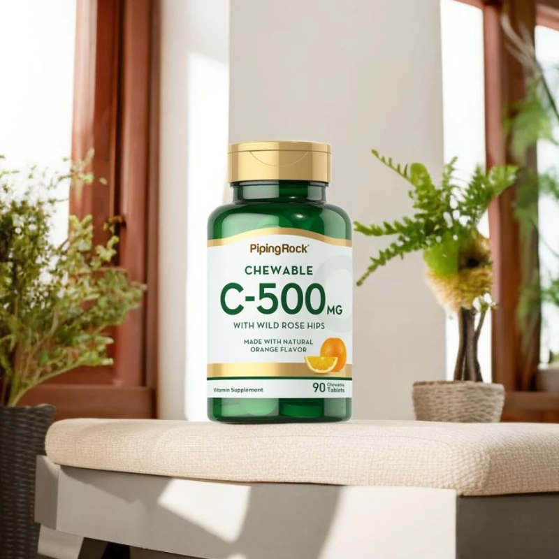 Vitamin C supplement! Chewable Vitamin C tablets, a powerful antioxidant, boosts immunity and provides energy to enhance health!
Vitamin C supplement! Chewable Vitamin C tablets, a powerful antioxidant, boosts immunity and provides energy to enhance health!