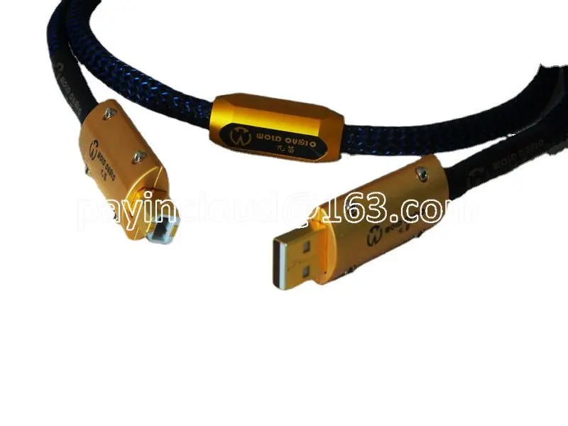 HI-End HiFi Sterling Pure Silver USB A Male To B Audio Cable Audiophile DAC 24K 5U Gold Plated DAC Decoder Printer Sound Card
HI-End HiFi Sterling Pure Silver USB A Male To B Audio Cable Audiophile DAC 24K 5U Gold Plated DAC Decoder Printer Sound Card