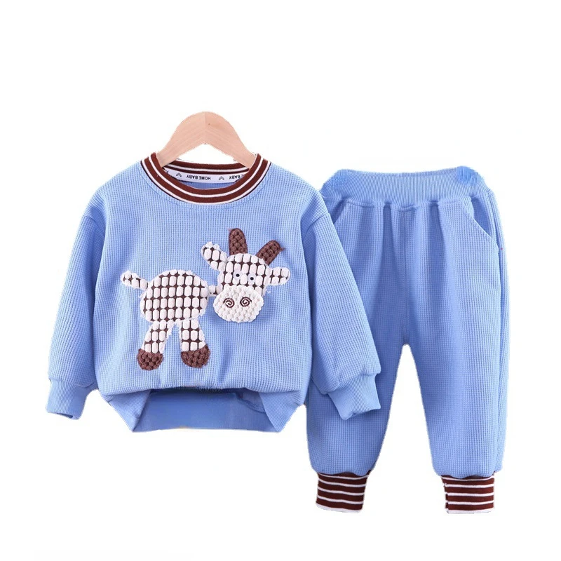 New Spring Autumn Baby Boys Clothes Children Girls Casual Cotton T-Shirt Pants 2Pcs/Sets Toddler Costume Infant Kids Tracksuits
New Spring Autumn Baby Boys Clothes Children Girls Casual Cotton T-Shirt Pants 2Pcs/Sets Toddler Costume Infant Kids Tracksuits