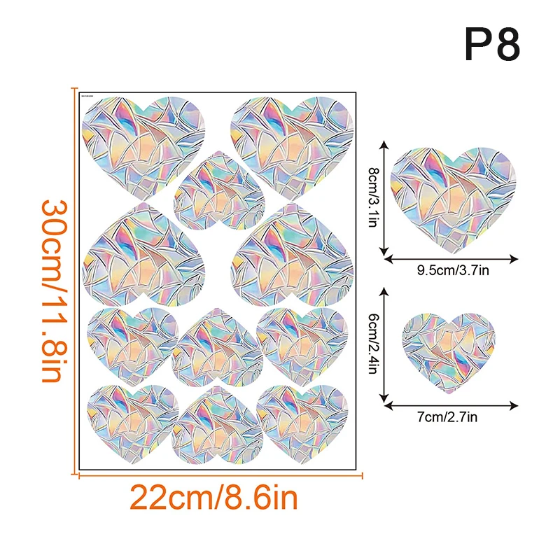 Статические наклейки ПВХ бабочки радужная призма
Статические наклейки ПВХ бабочки радужная призма