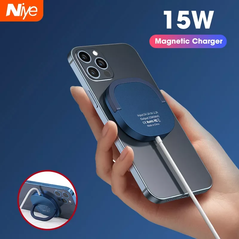 15W Magnetic Wireless Charger For iPhone 13 12 Pro Max Mini QI Fast Charge For Samsung USB C PD Adapter Original Magnet Charger
15W Magnetic Wireless Charger For iPhone 13 12 Pro Max Mini QI Fast Charge For Samsung USB C PD Adapter Original Magnet Charger