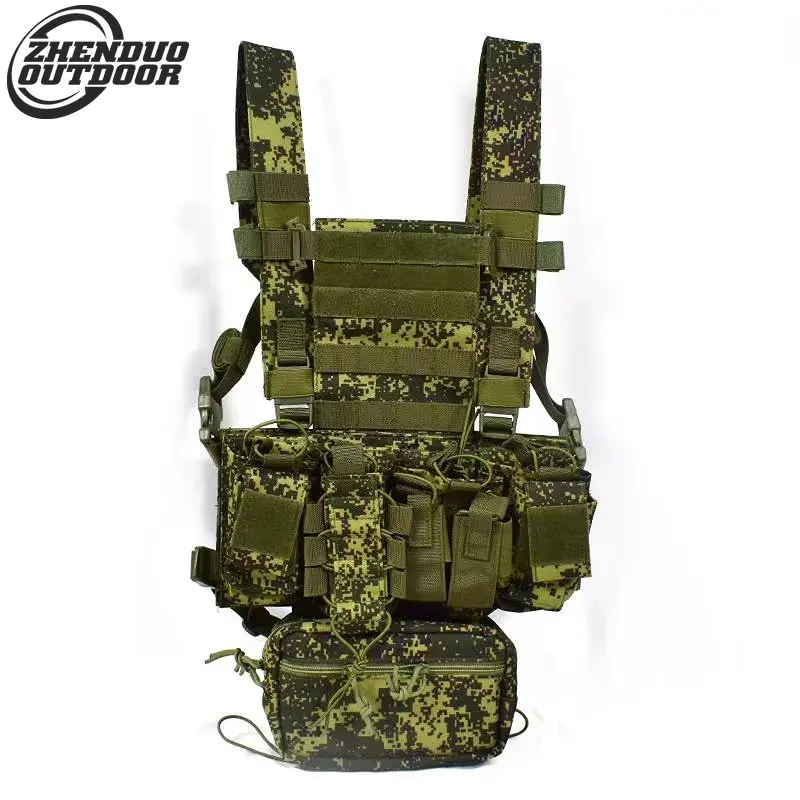 Russian Tactical Vest EMR Quick Release Hunting Vest MOLLE System Adjustable Breathable D3 Military Outdoor Accessories
Russian Tactical Vest EMR Quick Release Hunting Vest MOLLE System Adjustable Breathable D3 Military Outdoor Accessories