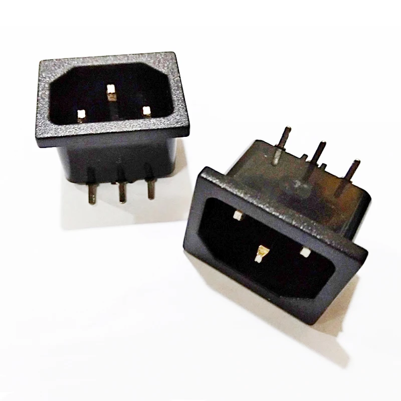 

NCHTEK 10A 250V 90 Degree Angled IEC 320 C14 3Pin Male Plug AC Power Socket/Free DHL Shipping/200PCS