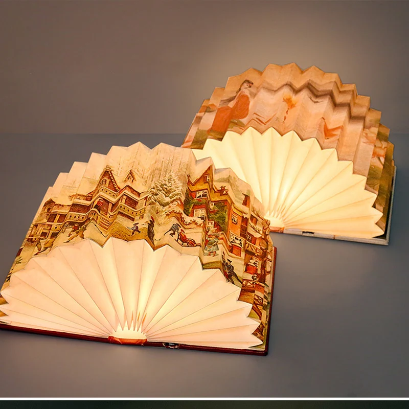 USB Book Lamp Night Lights Bedroom Art Decor Bedside Bright Table Lighting Decoration for Child Birthday Present Gift Nightlight
USB Book Lamp Night Lights Bedroom Art Decor Bedside Bright Table Lighting Decoration for Child Birthday Present Gift Nightlight