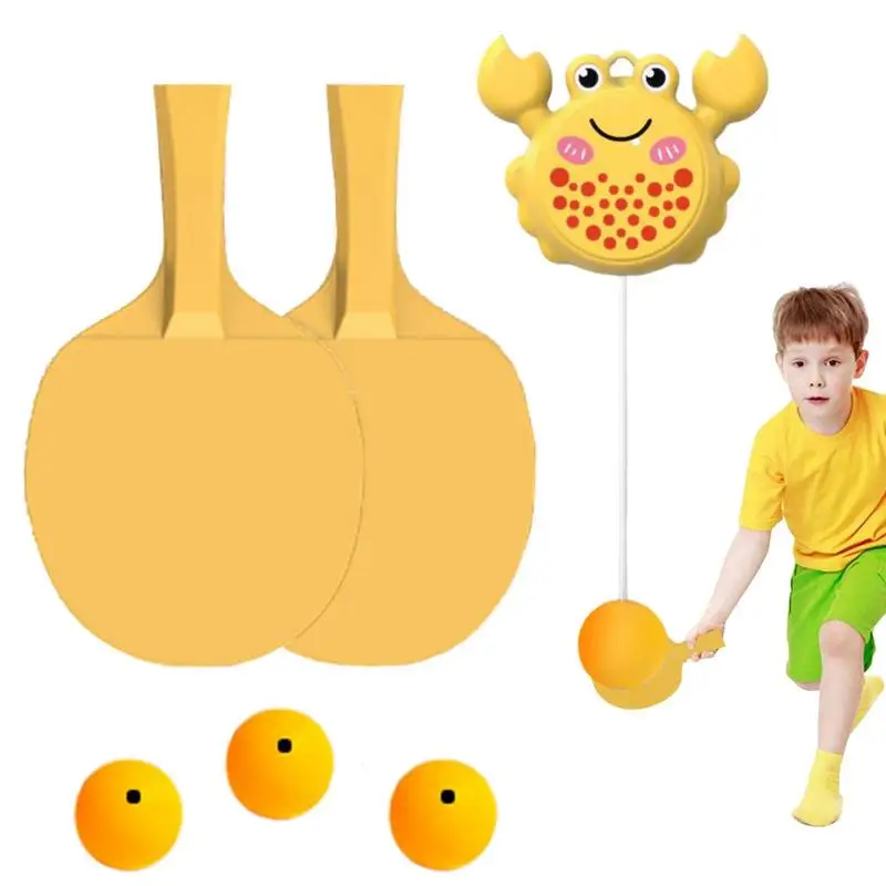 Pingpong Self Training Toys Indoor Crab Table Tennis Device Pingpong Self Training Toys Sparring Device With Adjustable String
Pingpong Self Training Toys Indoor Crab Table Tennis Device Pingpong Self Training Toys Sparring Device With Adjustable String
