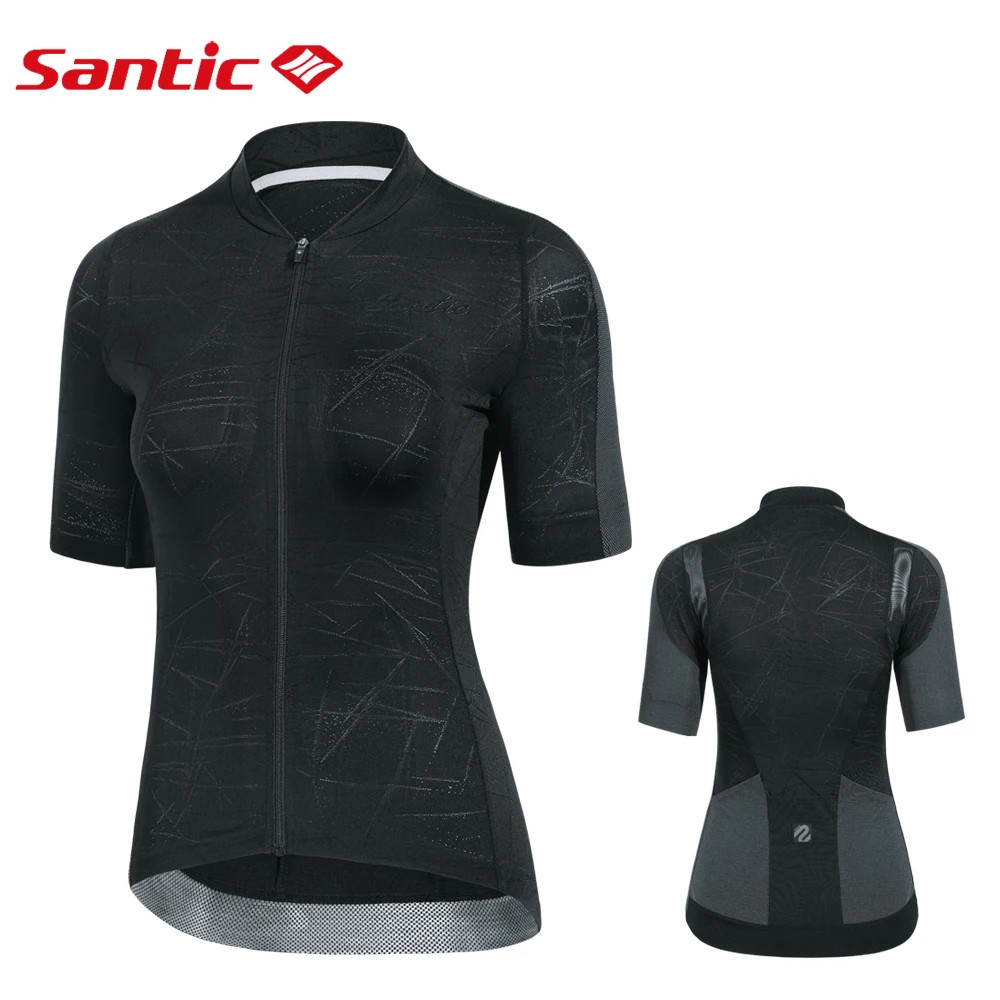 Santic Cycling Jersey Women's Summer Riding Short Sleeve Moisture Wicking Road Bike Tops
Santic Cycling Jersey Women's Summer Riding Short Sleeve Moisture Wicking Road Bike Tops