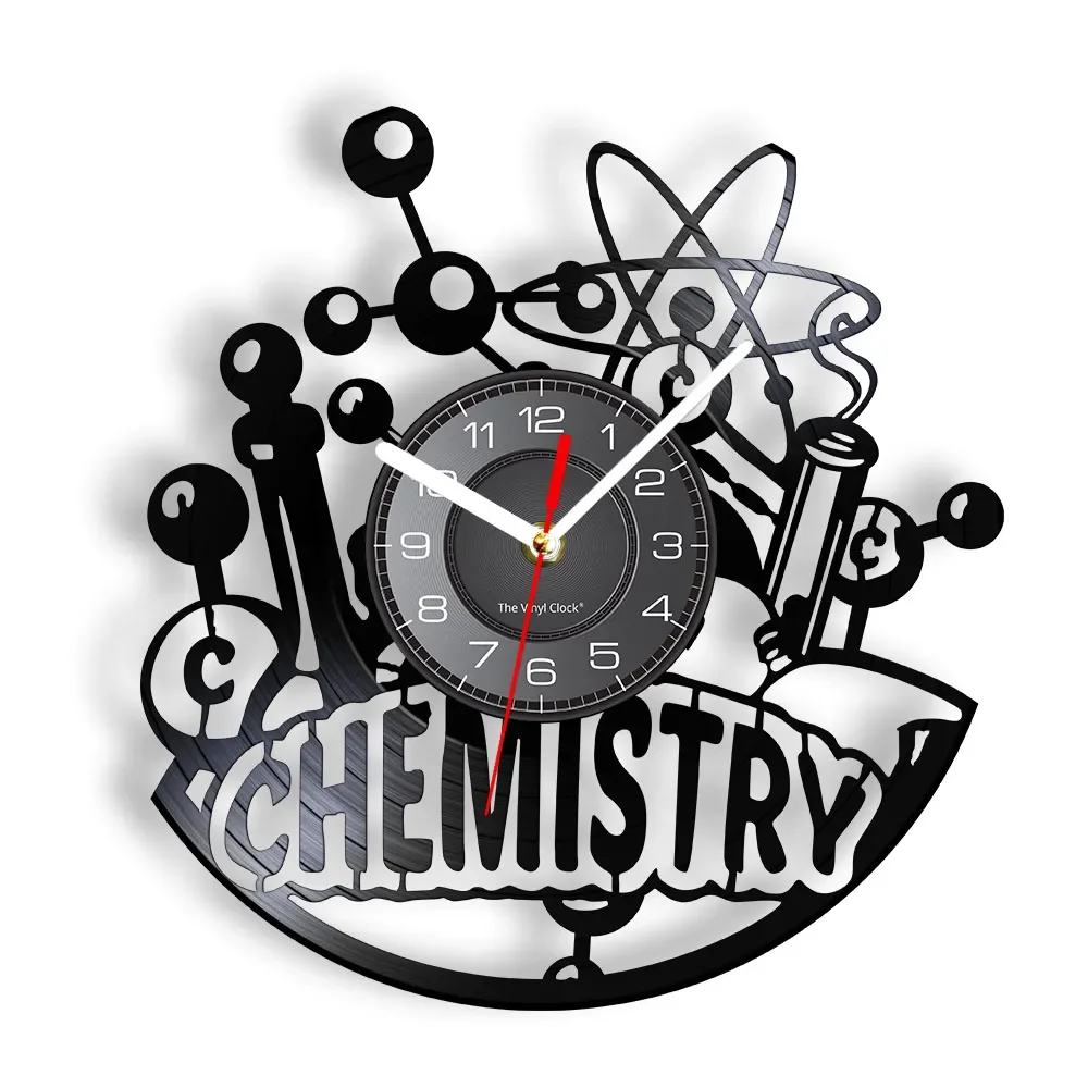 Chemistry Natural Science Vinyl Record Wall Clock Chemical Reaction Chemistry Teacher Gift Living Basic Subject Room Decor
Chemistry Natural Science Vinyl Record Wall Clock Chemical Reaction Chemistry Teacher Gift Living Basic Subject Room Decor