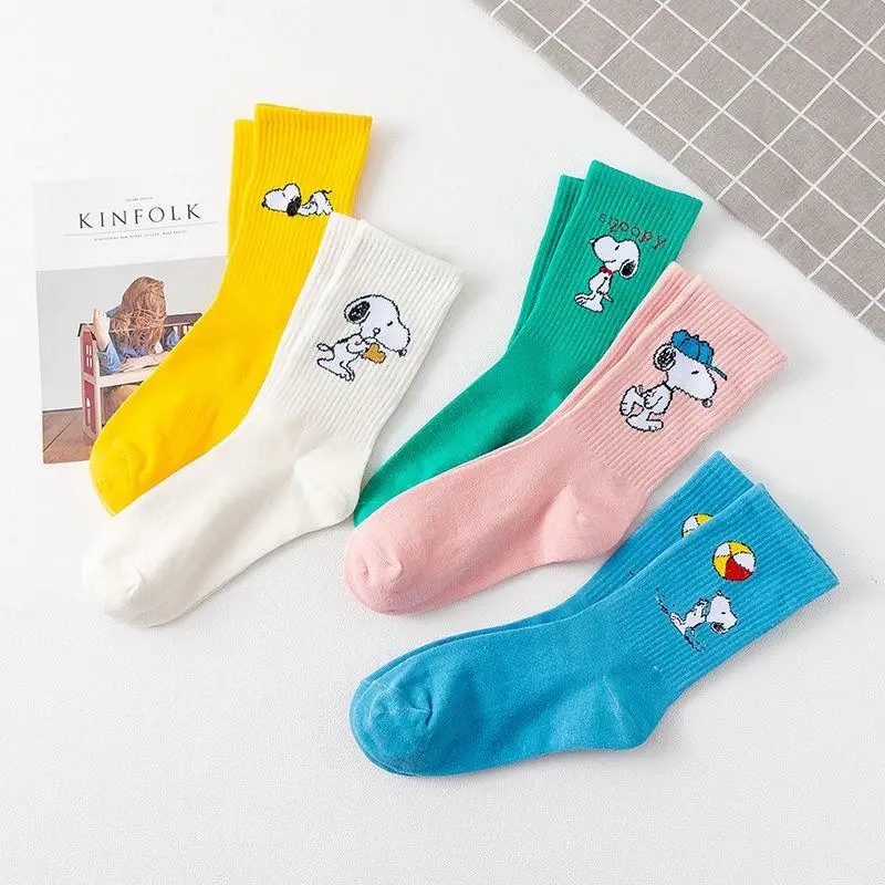 1Pcs Snoopy Series Spring Summer Japanese Sweet Stockings Cartoon Cute Girls Colorful Cotton Socks Anime Plush Gifts for Kids
1Pcs Snoopy Series Spring Summer Japanese Sweet Stockings Cartoon Cute Girls Colorful Cotton Socks Anime Plush Gifts for Kids