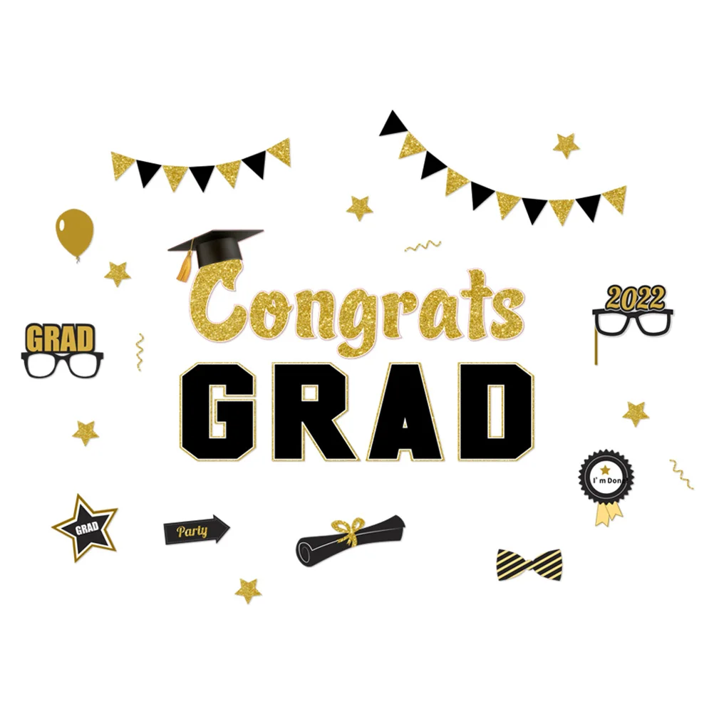 1 Set Grad Party Adorn Glass Hat Sticker Cartoon Adorable Graduation Fridge Sticker Graduation Magnetic Decal for Decor
1 Set Grad Party Adorn Glass Hat Sticker Cartoon Adorable Graduation Fridge Sticker Graduation Magnetic Decal for Decor