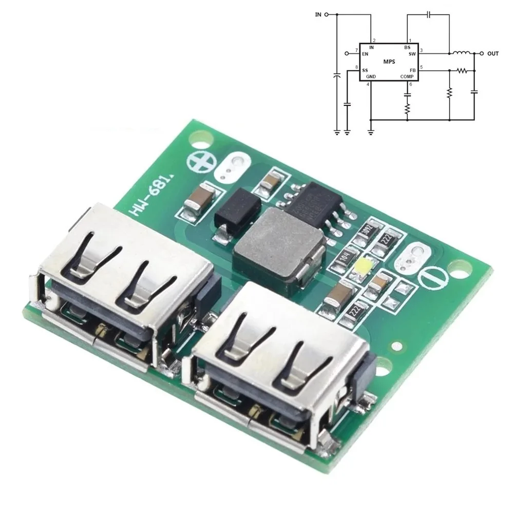 6-26V Step Down Module Charging Module DC-DC USB Dual USB Power Module Step Down Charger Step Down Module Tool Accessories
6-26V Step Down Module Charging Module DC-DC USB Dual USB Power Module Step Down Charger Step Down Module Tool Accessories