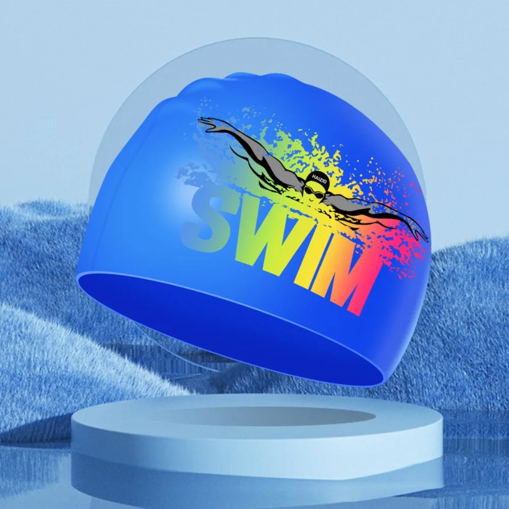 Caps Ears Protect Waterproof Silicone Elastic Silicone Swimming Hat Elastic Diving Hat Letter Swim Cap Swimming Caps
Caps Ears Protect Waterproof Silicone Elastic Silicone Swimming Hat Elastic Diving Hat Letter Swim Cap Swimming Caps
