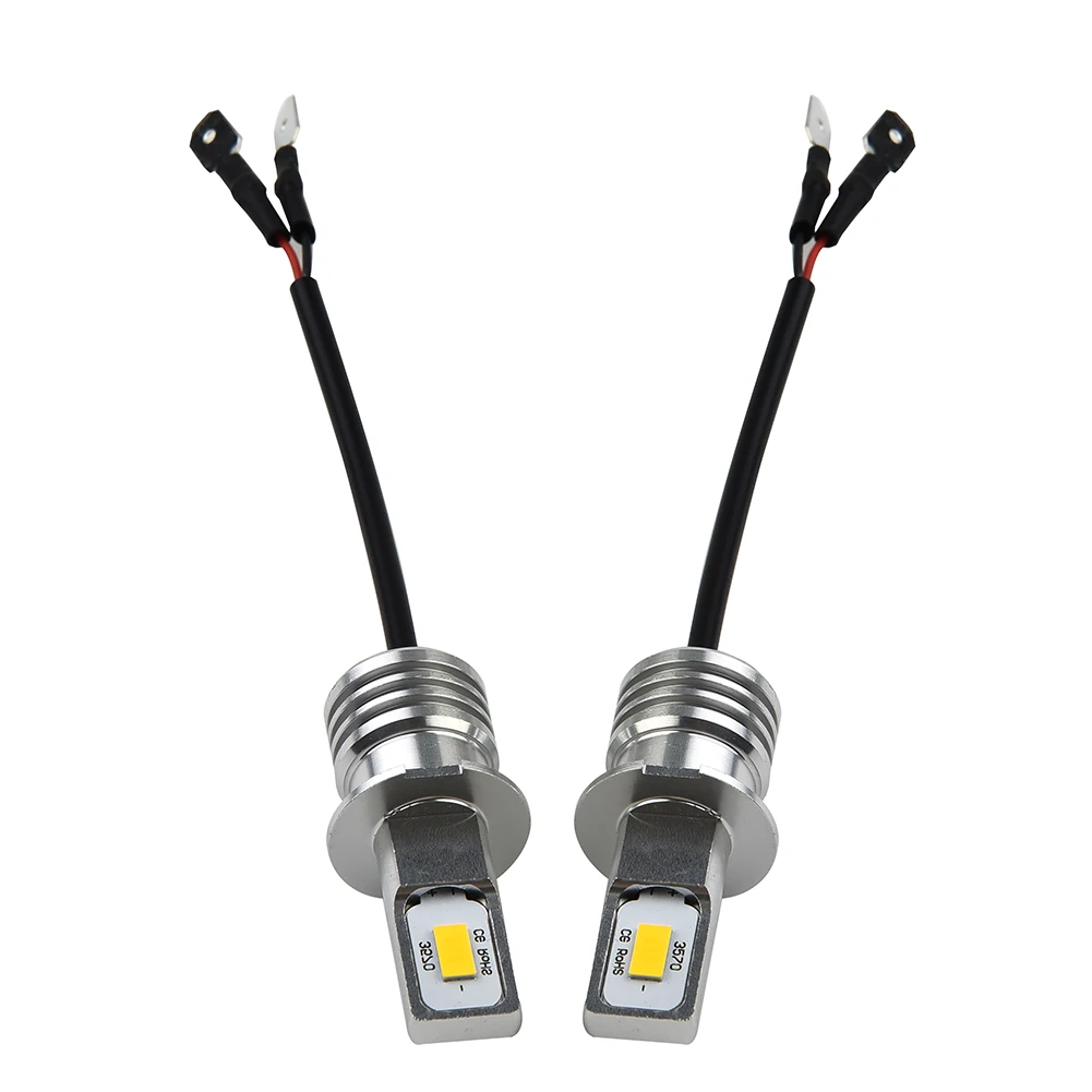 2pcs Car Lights H3 CSP Super Bright LED Fog Lamps LED Auto Driving Fog Car Headlight Lights 80W 2000LM 3000K Yellow
2pcs Car Lights H3 CSP Super Bright LED Fog Lamps LED Auto Driving Fog Car Headlight Lights 80W 2000LM 3000K Yellow
