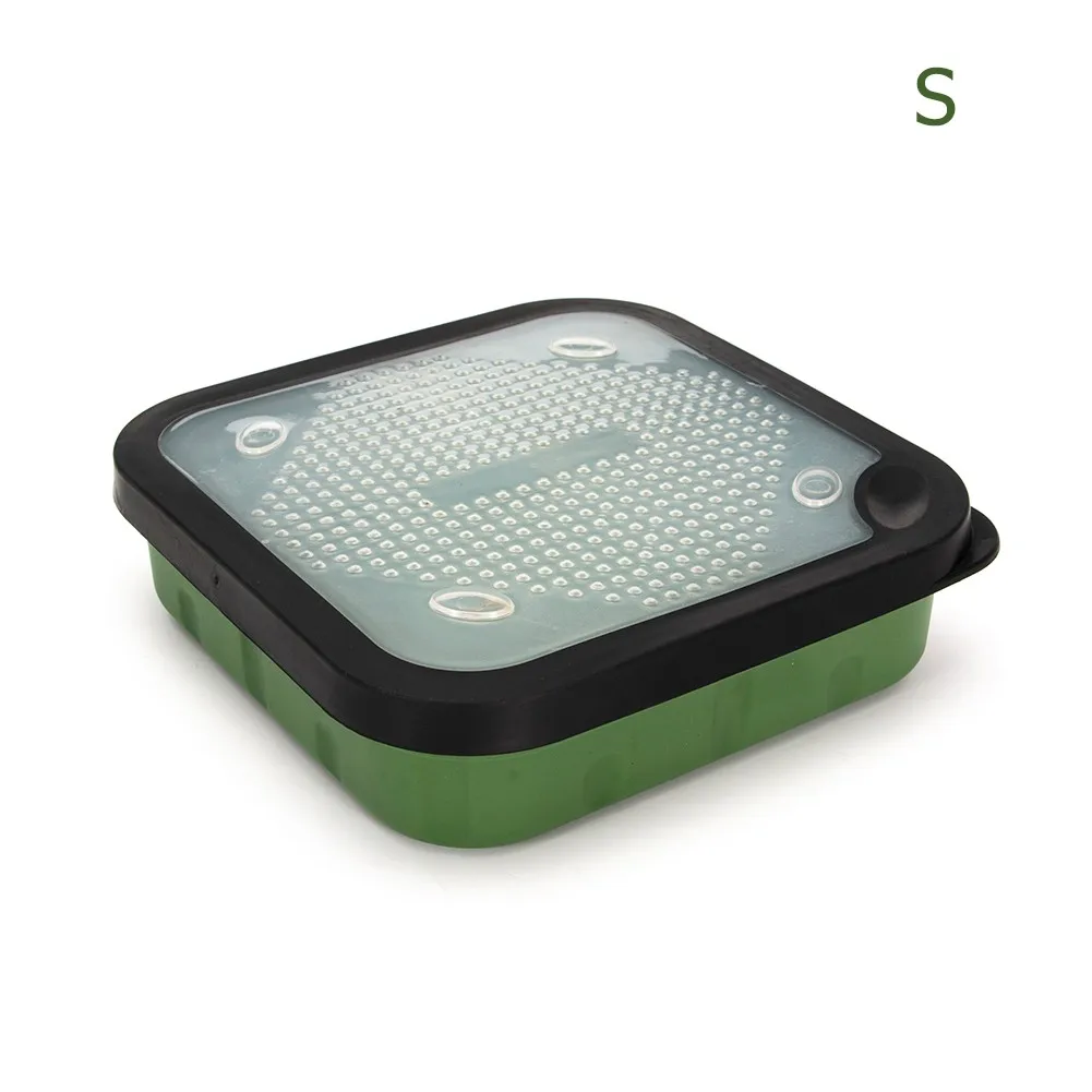 1pcs Fishing Maggot Bait Lure Boxes Lids Live Baits Storage Box Case Bloodworms Lures Iscas Container Pesca 170x170x45/65/85mm
1pcs Fishing Maggot Bait Lure Boxes Lids Live Baits Storage Box Case Bloodworms Lures Iscas Container Pesca 170x170x45/65/85mm
